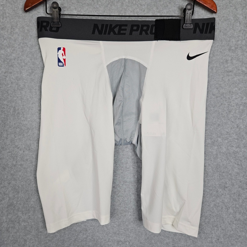 Nike Pro NBA Mens Compression Shorts White XXL Tall DN1541-100 New